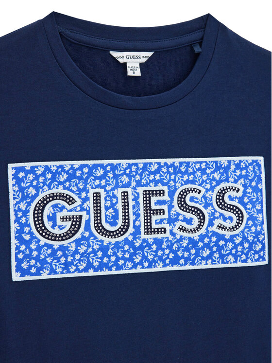 Guess Guess Igapäevane kleit J6GK05 KAE24 Tumesinine Regular Fit