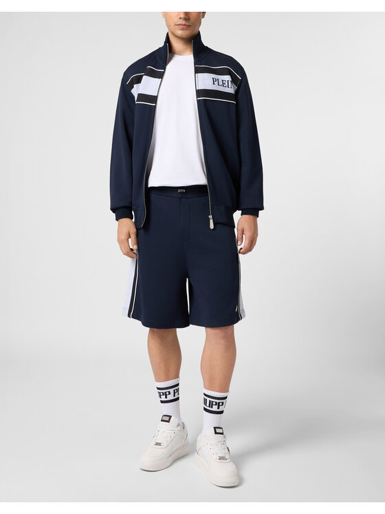 PHILIPP PLEIN PHILIPP PLEIN Pantaloncini sportivi 31373 Blu scuro Jogger Fit