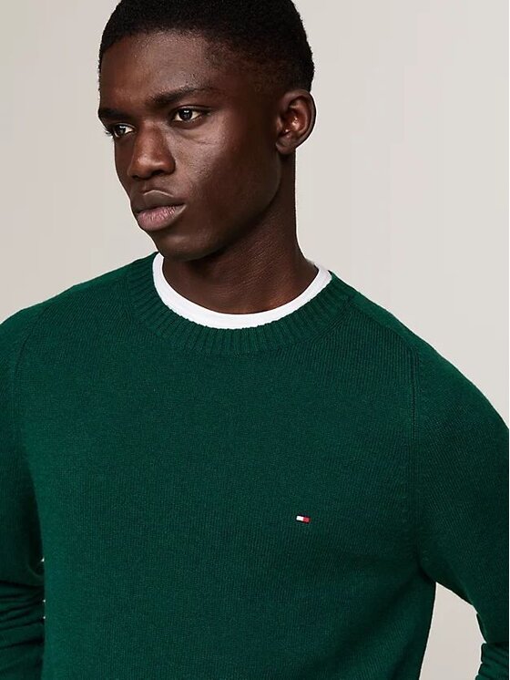Tommy Hilfiger Tommy Hilfiger Maglione 80664 Verde Regular Fit