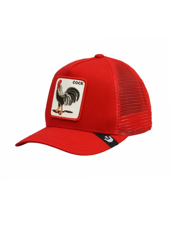 Czapka z daszkiem Goorin Bros, Czerwone, 101-0381-MAR