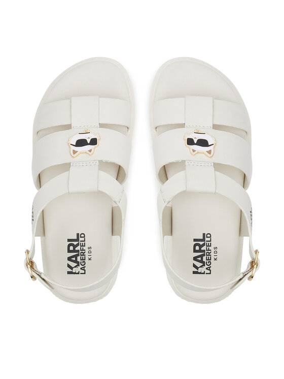 Karl Lagerfeld Kids Karl Lagerfeld Kids Sandali Z30372 M Écru