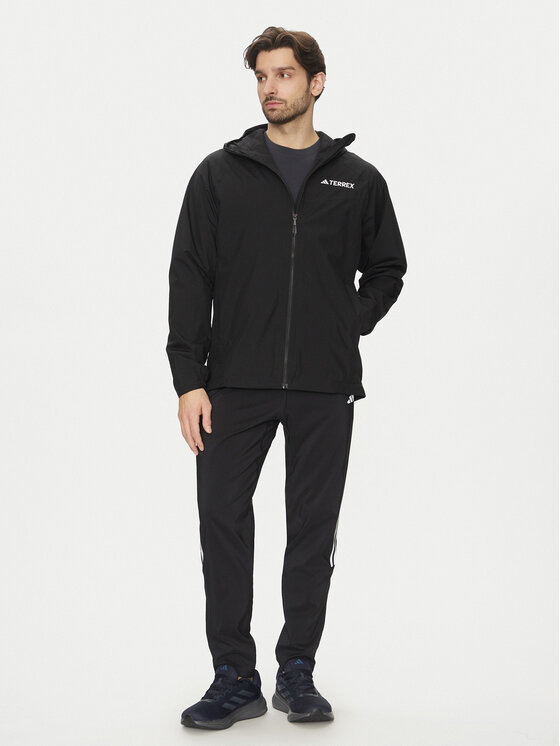 adidas adidas Geacă outdoor Terrex Multi 2L RAIN.RDY JN8804 Negru Regular Fit