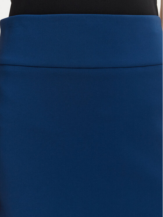 Rinascimento Rinascimento Puzdrová sukňa CFC0128651003 Modrá Slim Fit