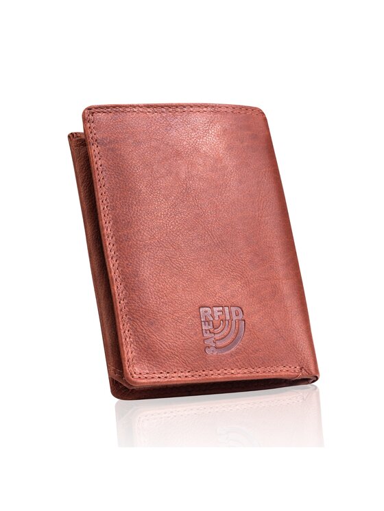 Mustang Mustang Portfel DENIMO HIGH WALLET Brązowy