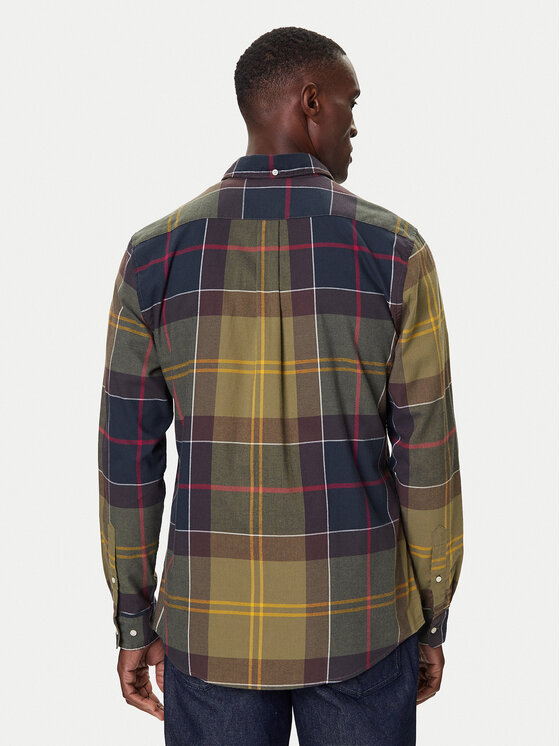 Barbour Barbour Krekls Glendale MSH4992TN52 Zaļš Regular Fit