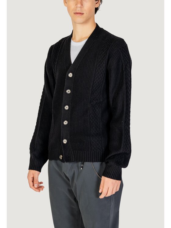 HAMAKI-HO HAMAKI-HO Cardigan MI3114H Nero Regular Fit