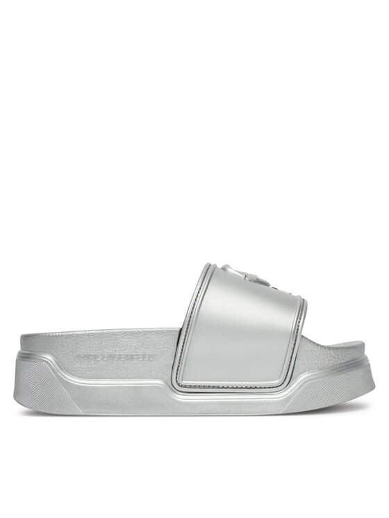 Şlapi KARL LAGERFELD Kondominium KL88819 Argintiu