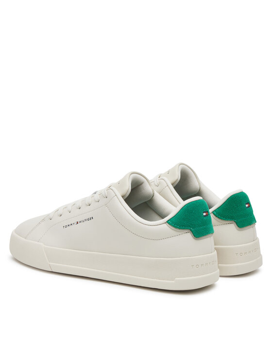 Tommy Hilfiger Tommy Hilfiger Sneakers Th Court Lth Detail Ess FM0FM05367 Beige