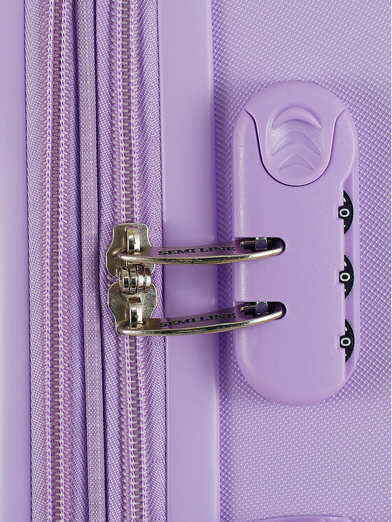 Semi Line Semi Line Rankinio bagažo lagaminas T5926-1 Violetinė