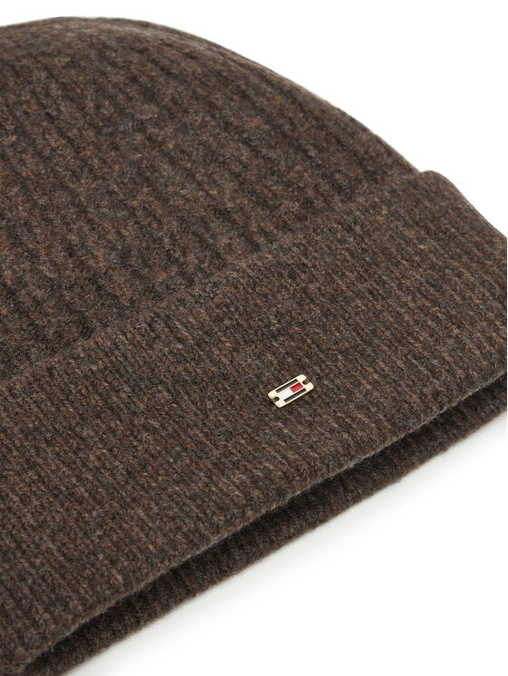 Tommy Hilfiger Tommy Hilfiger Berretto Th Cable Enamel Flag AW0AW17776 Marrone