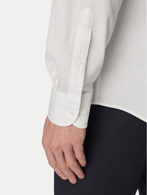 Tommy Hilfiger Tommy Hilfiger Hemd MW0MW38658 Weiß Slim Fit