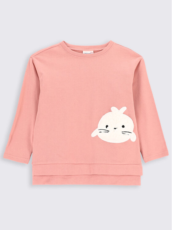 Coccodrillo Coccodrillo Суитшърт ZC2132901WIK Розов Regular Fit