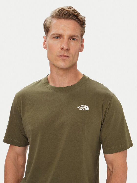 The North Face The North Face Póló Evolution Simple Dome NF0A8CZ2 Khaki Regular Fit