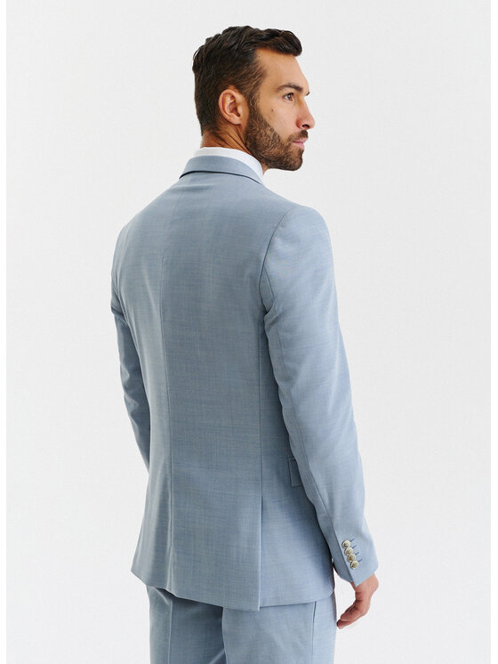 Pako Lorente Pako Lorente Marynarka P23SP-3G-023 Niebieski Slim Fit