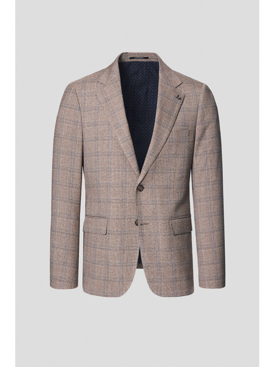 Lancerto Lancerto Marynarka Awinion 2 MA131124000026 Beżowy Slim Fit