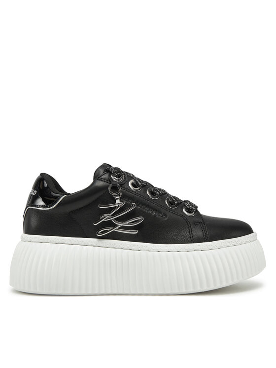 KARL LAGERFELD KARL LAGERFELD Sneakersy Kreeper Lo KL42376A Čierna