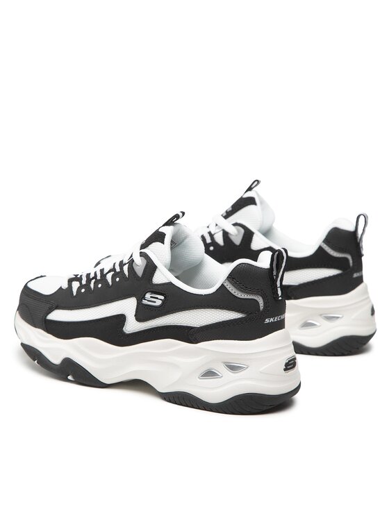 Skechers Skechers Sneakersy D'Lites 4.0 149491/BKW Czarny
