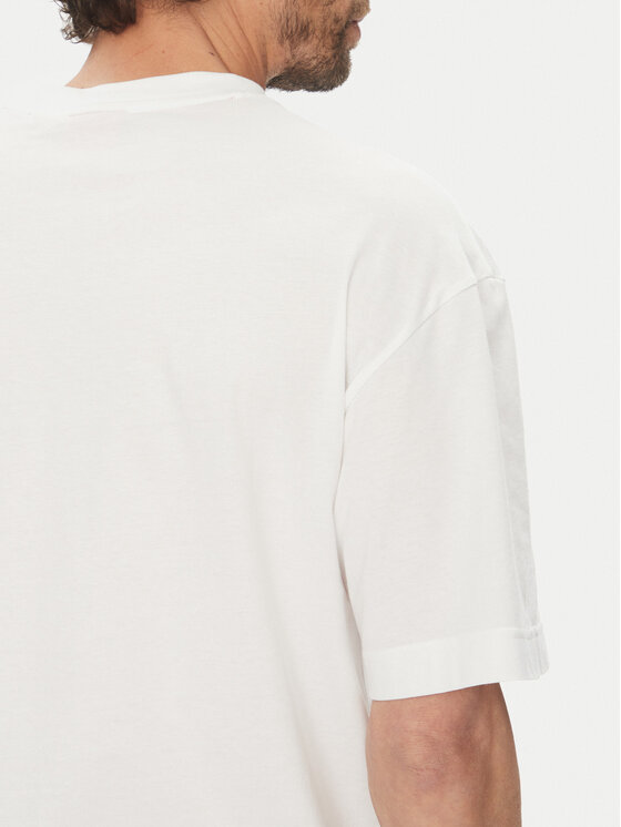 HUGO HUGO T-Shirt Duwood 50538512 Biały Relaxed Fit