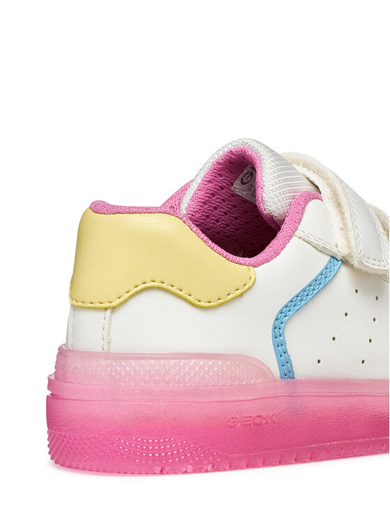 Geox Geox Sportcipők J Washiba Girl J45HXB 0003W C1364 M Fehér
