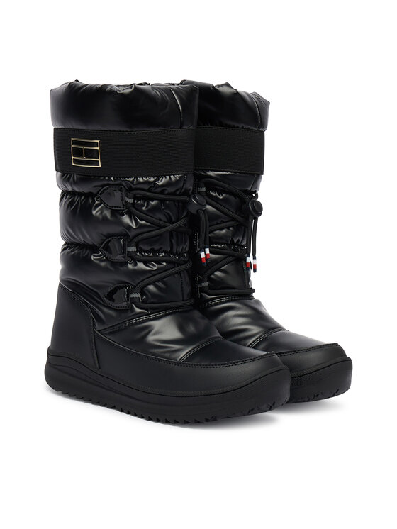Tommy Hilfiger Tommy Hilfiger Cizme de zăpadă T3A6-34053-1474999 Negru