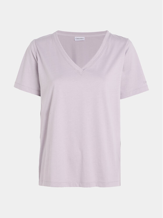 Calvin Klein Calvin Klein Marškinėliai K20K205338 Violetinė Relaxed Fit