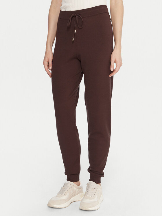 Liu Jo Sport Liu Jo Sport Trenerka TF5249 MS63L Smeđa Regular Fit