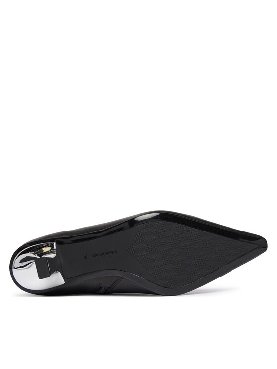 KARL LAGERFELD KARL LAGERFELD Μποτάκια Karmel KL33635 Μαύρο