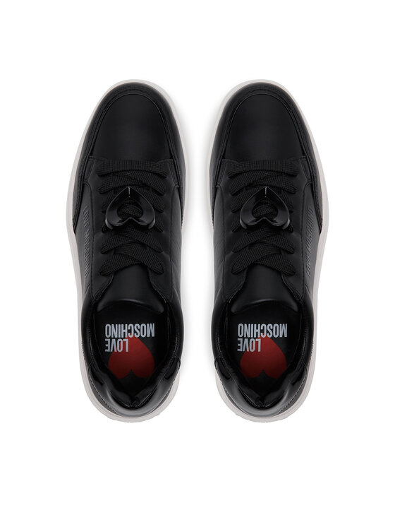 LOVE MOSCHINO LOVE MOSCHINO Sneakersy JA15214G1MIA400A Czarny