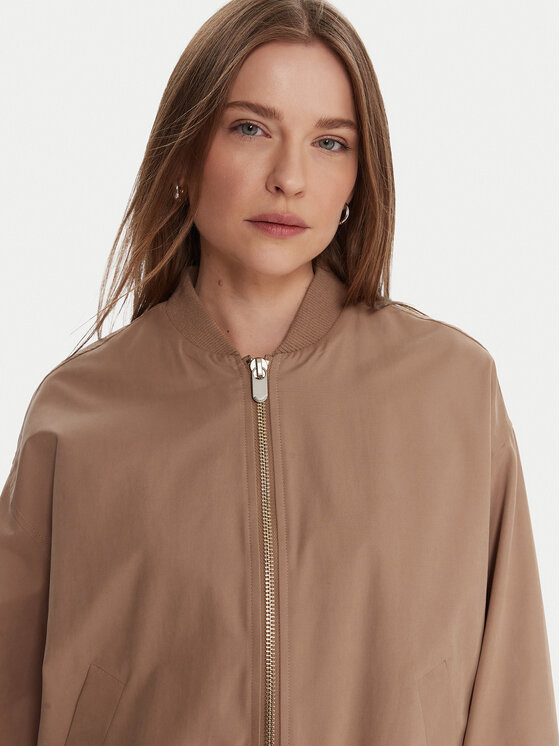 Tatuum Tatuum Bomber-jakk Sakalino T2503.012 Beež Loose Fit