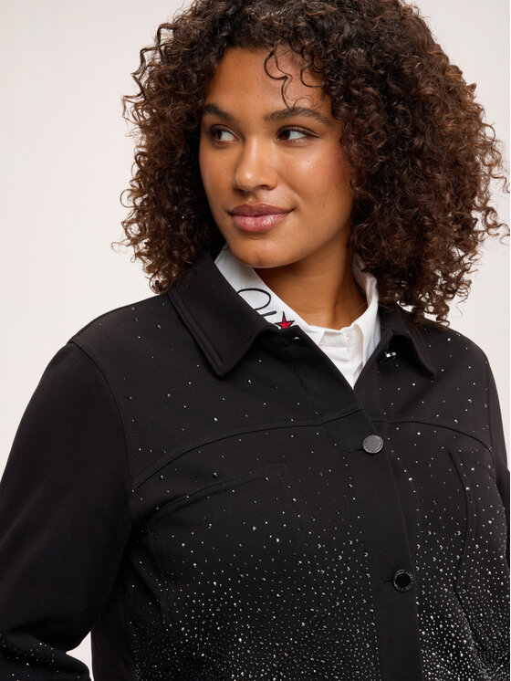Fiorella Rubino Fiorella Rubino Bluza G859L109497N033 Czarny Regular Fit
