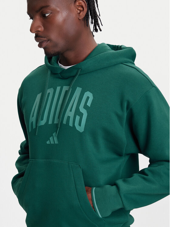 adidas adidas Majica dugih rukava Collegiate KC3873 Zelena Regular Fit