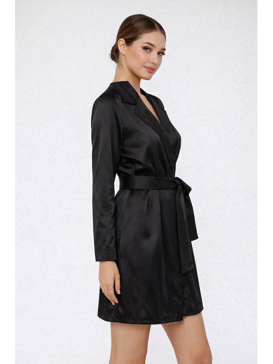 Love and Hate Love and Hate Accappatoio Marion Nero Ladies Fit