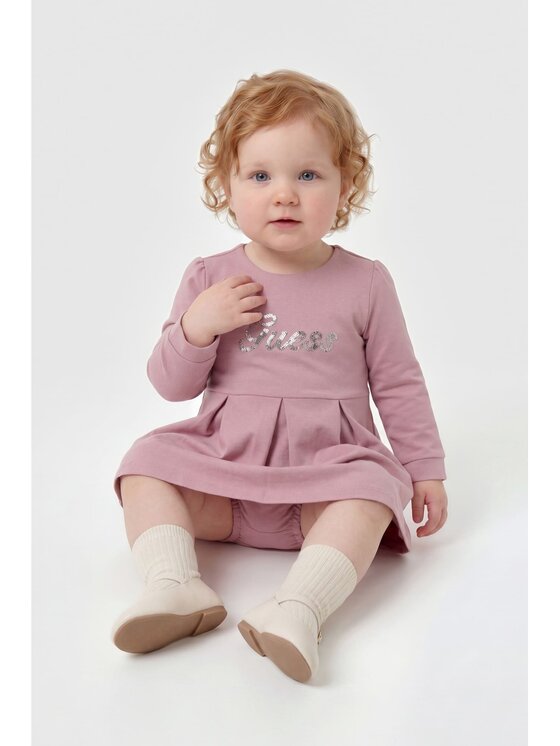 Guess Kids Guess Kids Sukienka codzienna 183606 Kolorowy Classic Fit