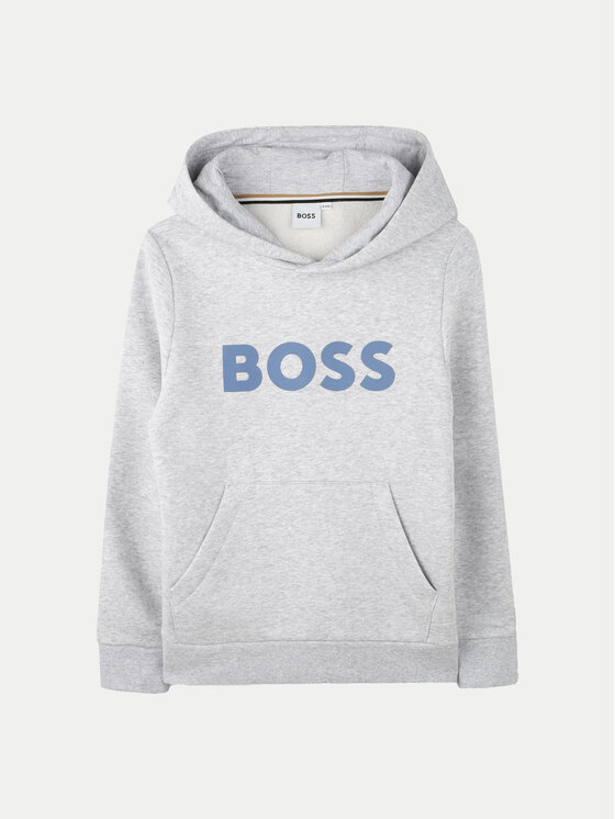 BOSS Boss Džemperis J51187 D Pilka Regular Fit