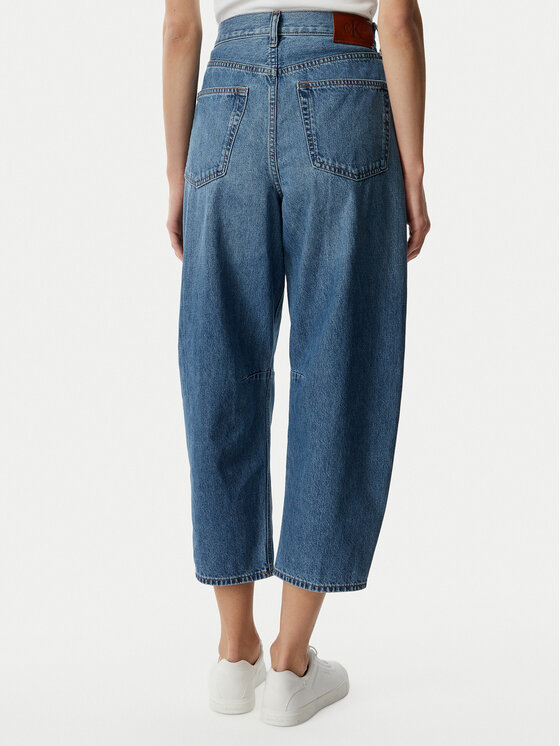 Calvin Klein Jeans Calvin Klein Jeans Jeansy LV047G748G Modrá Barrel Fit