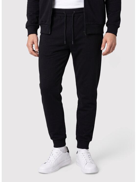Pako Lorente Pako Lorente Spodnie dresowe P26WN-WD-002 Czarny Basic Fit