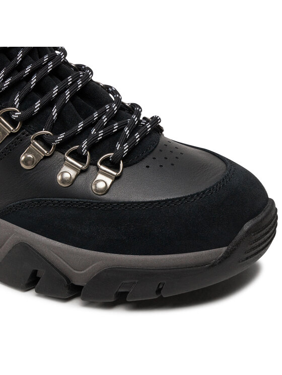 BOSS BOSS Schnürstiefeletten Chester Halb Sdltny 1 50523901 Schwarz