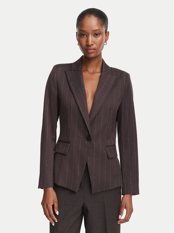 Marella Marella Sakko Emme by Marella Fasto 2625046201 Dunkelbraun Regular Fit
