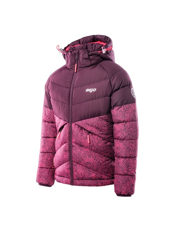 Bejo Bejo Kurtka outdoor Baldey II Fioletowy Long Fit
