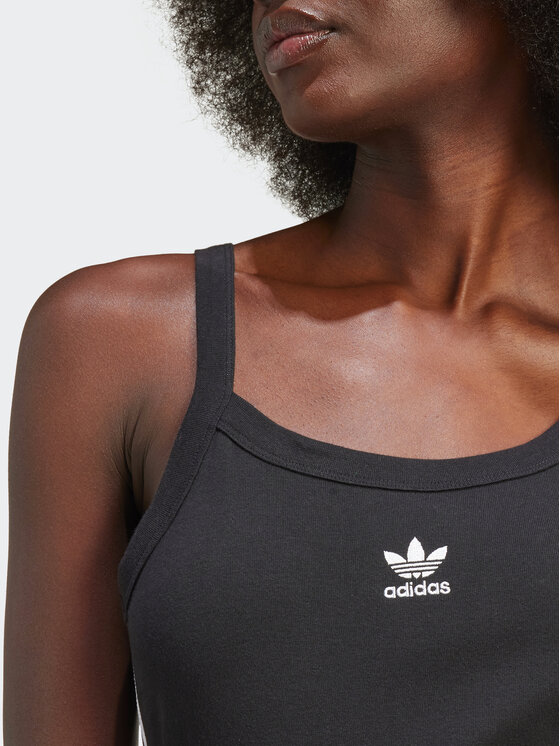 adidas adidas Top 3-Stripes IU2431 Czarny Regular Fit
