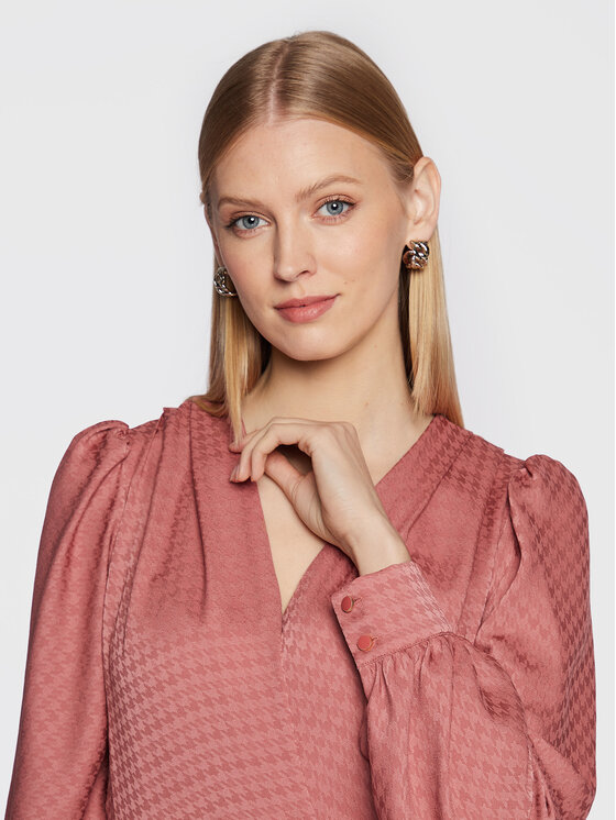 TWINSET TWINSET Hétköznapi ruha 222TT2420 Rózsaszín Regular Fit