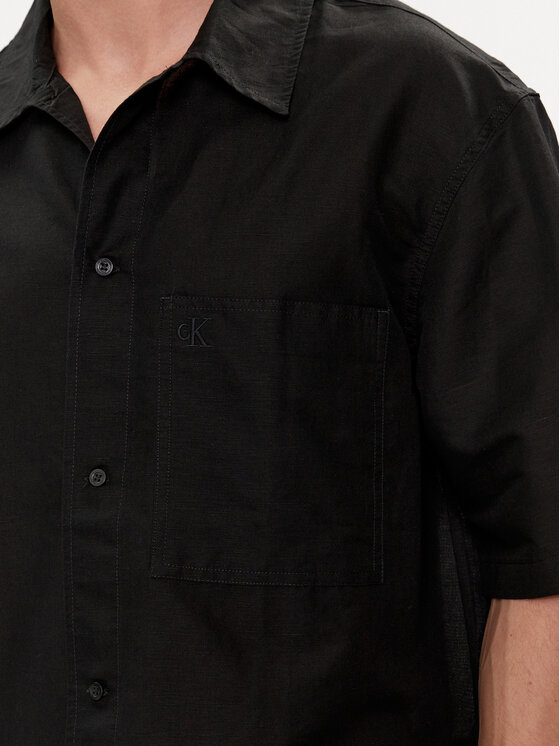 Calvin Klein Jeans Calvin Klein Jeans Camicia J30J325173 Nero Relaxed Fit