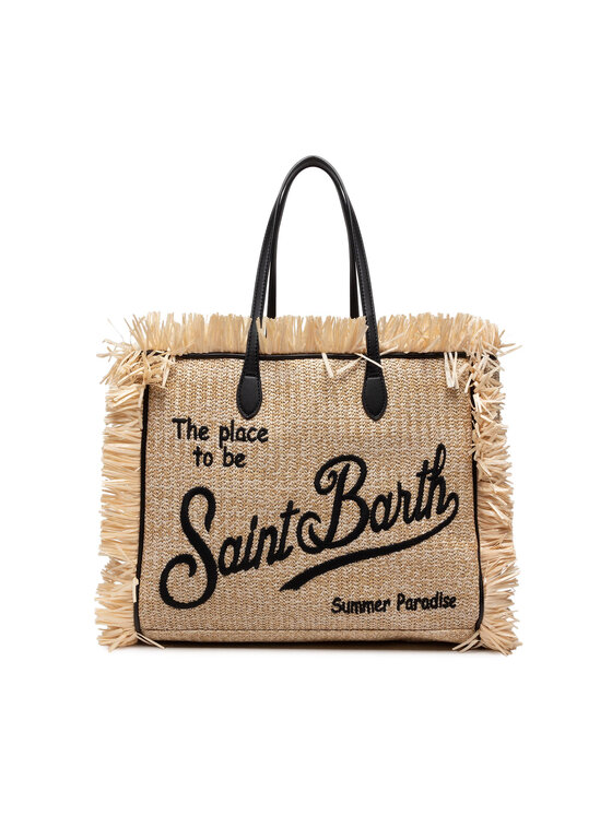 MC2 Saint Barth MC2 Saint Barth Ročna torba Vanity Straw VANI005 00071B Bež