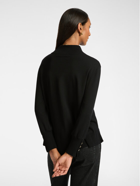 Elena Mirò Elena Mirò Cardigan M456Z000586N033 Nero Boxy Fit