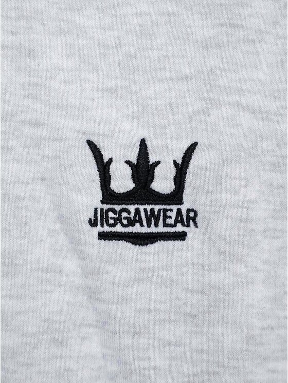 Jigga Wear Jigga Wear Dres Szeroki Luźny wygodny 133351 Szary Oversize