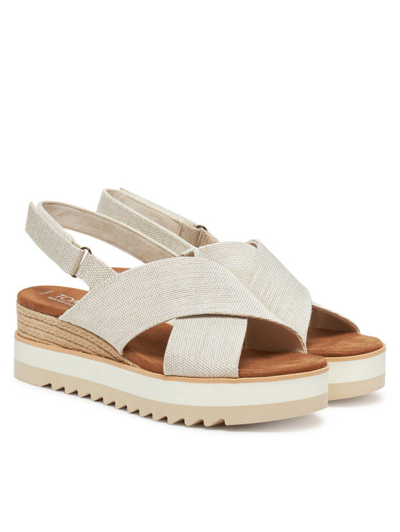 Toms Toms Espadrillid Diana 10021152 Beež