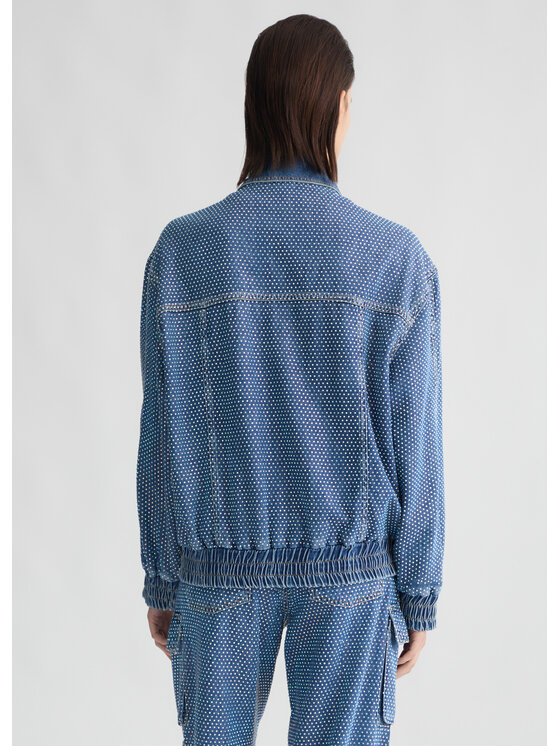 Liu Jo Liu Jo Giacca di jeans UA5166DS06978837 Celeste Regular Fit