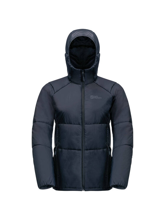 Jack Wolfskin Jack Wolfskin Kurtka przejściowa Bergland INS Hoody W Granatowy Regular Fit