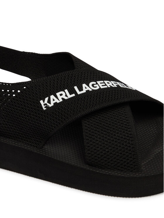 KARL LAGERFELD KARL LAGERFELD Sandály Atlantik KL70526 Černá