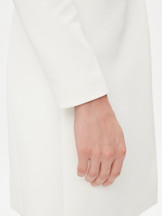 Rinascimento Rinascimento Cappotto di transizione CFC0117952003 Bianco Regular Fit